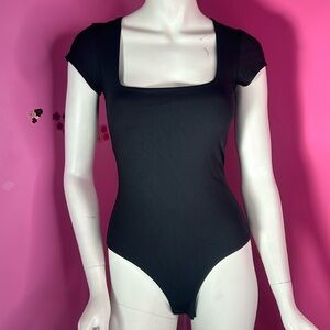 Free People Intimately Square Neck Bodysuit Size XS